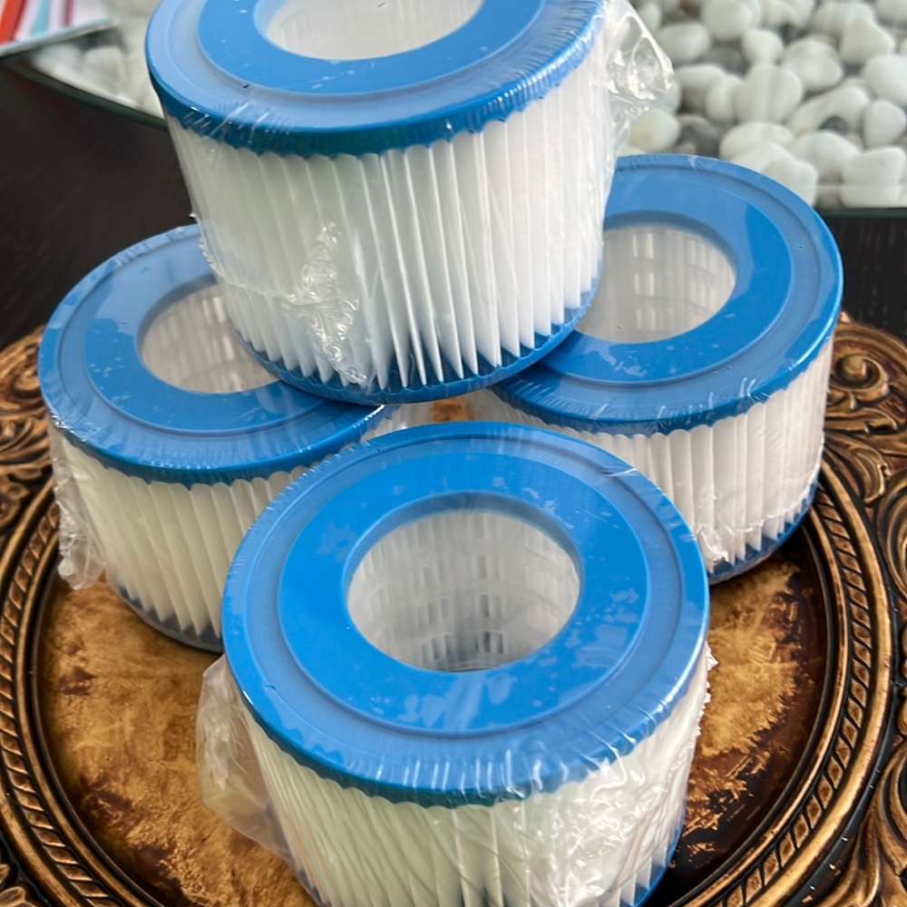 4 New Hot Tub Filters